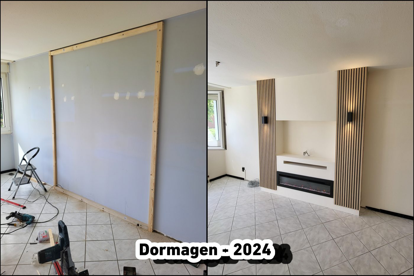Trockenbau & Kaminwand, Dormagen 2024